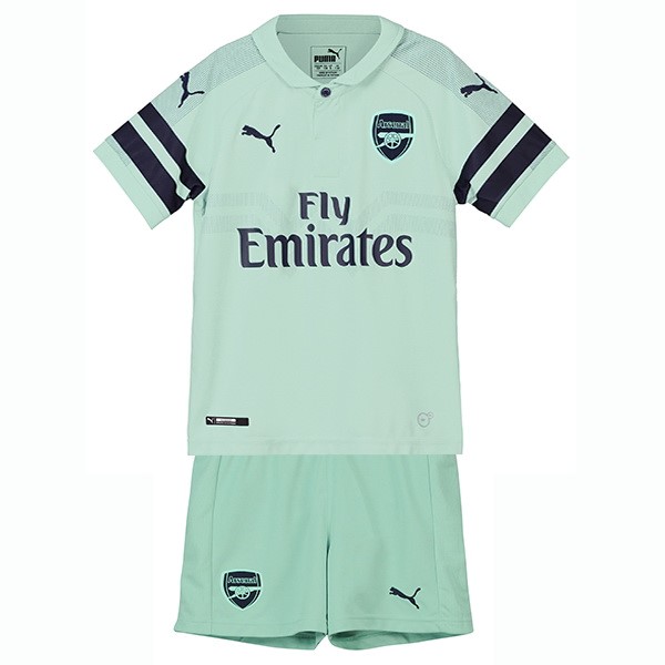 Arsenal Trikot Ausweich Kinder 2018-19 Grün Fussballtrikots Günstig